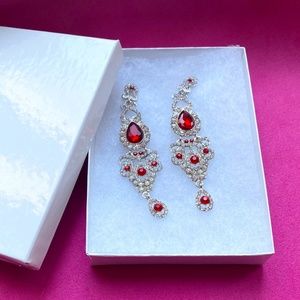 Sparkly Costume Earrings